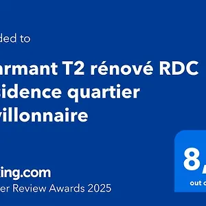 Apartamento T2 Rénové Rdc Résidence Quartier Pavillonnaire